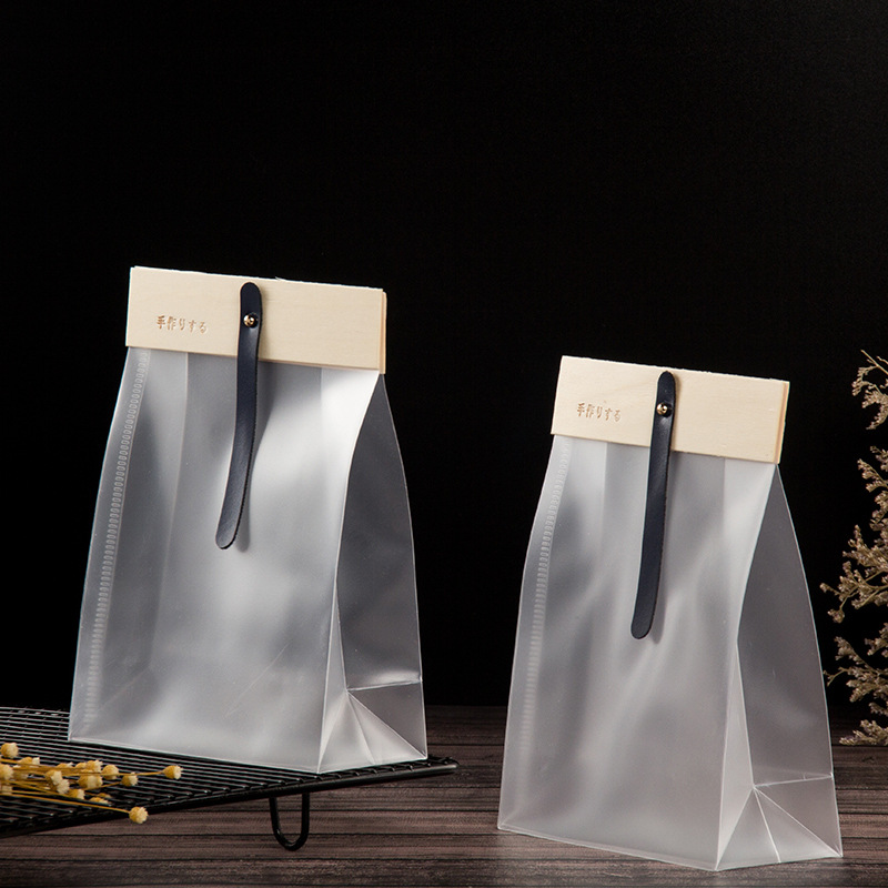 Snowflake Crisp Packaging Bag Biscuit Chocolate Bag Transparent Packaging Box Cookie Candy Toffee Baking Bag Christmas