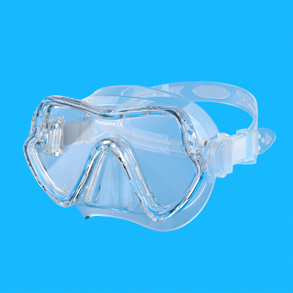 Picture of ZMZDIVE cross-border snorkeling mask liquid silicone snorkeling mirror adult snorkeling mirror snorkeling professional portable