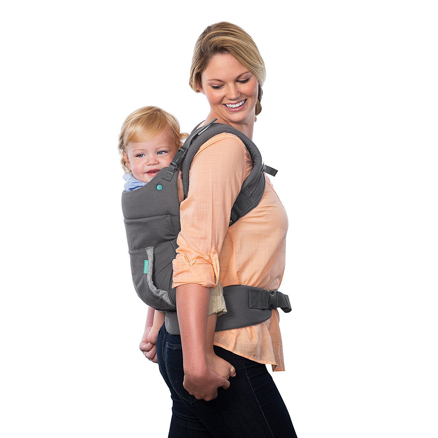 Picture of Spot New Multifunctional Baby Carrier for Outings Portable Children's Carrier Front and Back Baby Waist Stool