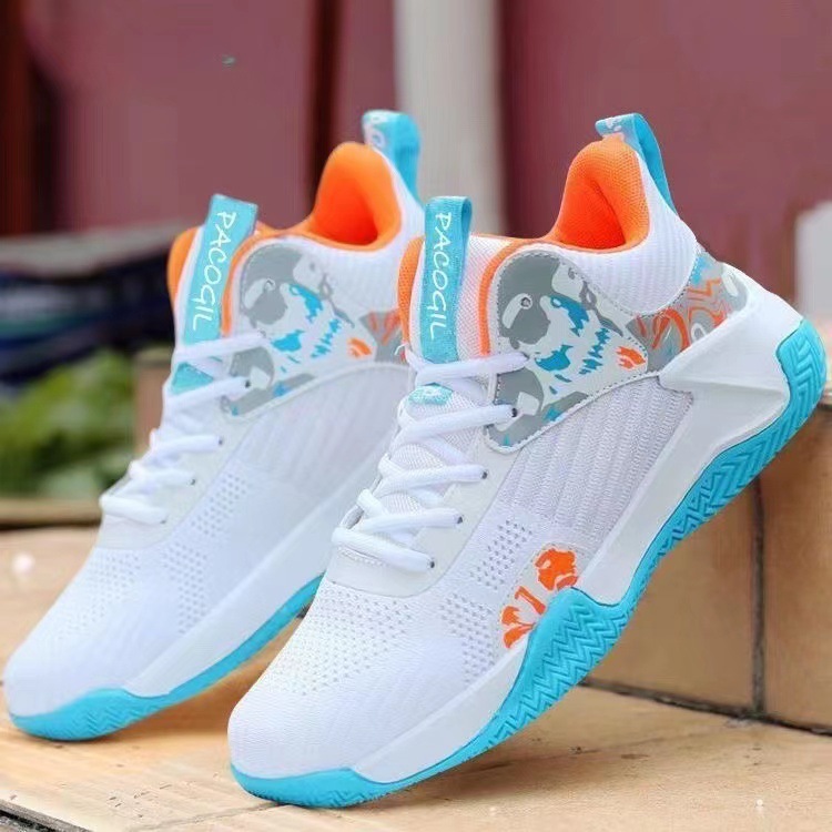 Picture of Basketball Shoes 2025 Cross-border New Amazon Student Shoes Fashion Comfortable sneaker Men's National Fashion Cool Street Shoes