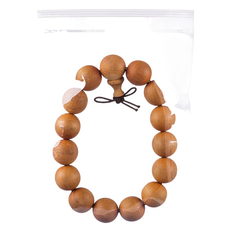 High transparent pp bag jewelry jewelry bag bracelet Wenwan Buddha beads storage ziplock bag transparent thickened sealed bag