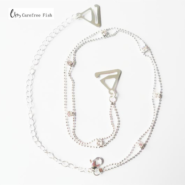 Picture of [Manufacturer Wholesale] Bridal Clothing Accessories Single Double Three Drainage Diamond Pearl Underwear Adjustable Bra Invisible Shoulder Straps