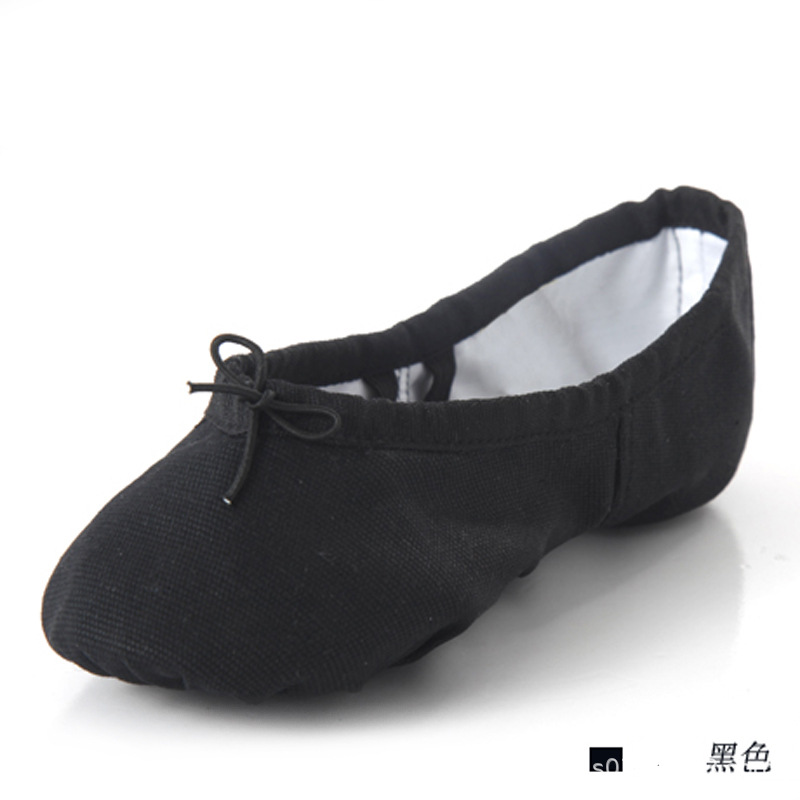 Picture of Manufacturer Wholesale Dance Shoes for Children and Girls Flesh-Colored Soft-Soled Adult Practice Shoes Non-Slip Yoga Dance Shoes Ballet Shoes