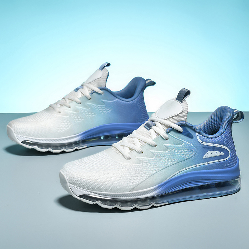 Running shoes men 48 sports students high school entrance examination plus size examination special 47 summer flying woven mesh surface breathable shock absorption sneaker