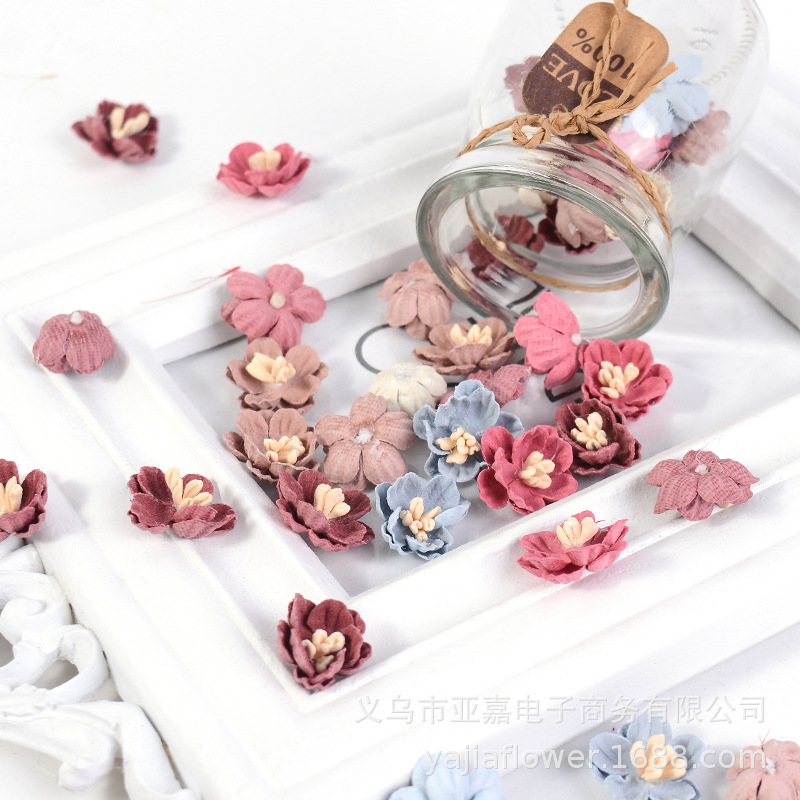 Three-Dimensional Fabric Flower Headwear Hair Accessories DIY Materials Children's Skirts Clothing Shoes Floral Hats Accessories