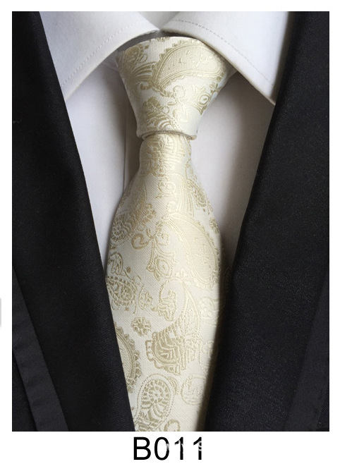 Picture of Manufacturers wholesale tie polyester jacquard tie men's casual formal wear professional business tie in stock supply