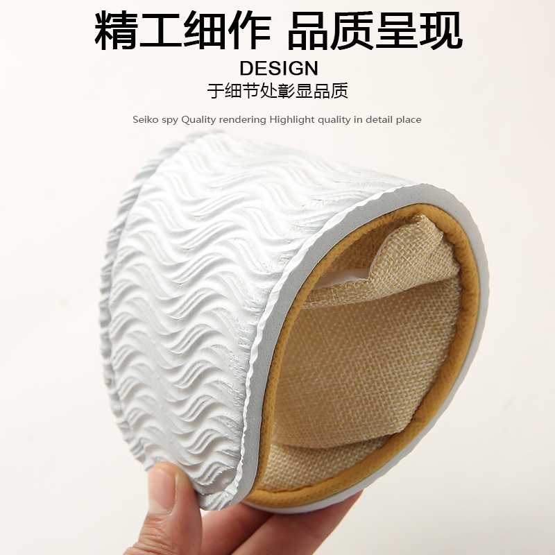 Picture of Hotel Hotel Summer Disposable Slippers Linen Toe Summer Linen Half Bag Portable for Home Travel
