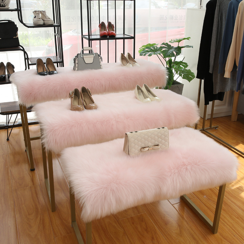 Window Mat Home Internet Celebrant Decorative Mat Plush Carpet Bedroom Bedside Blanket Tea Table Mat Chair Mat Model Display Mat