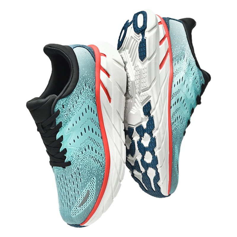 High-end niche HK ultra-light night reflective professional sneaker mesh breathable men's long and short distance running shoes
