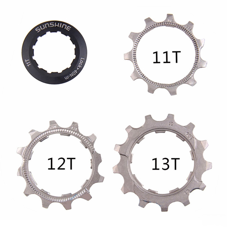Rihui Cassette Flywheel Repair Parts Mountain Bike 8 Speed 9/10/11/12 Speed 11/12t/13 Tooth Ximano Universal