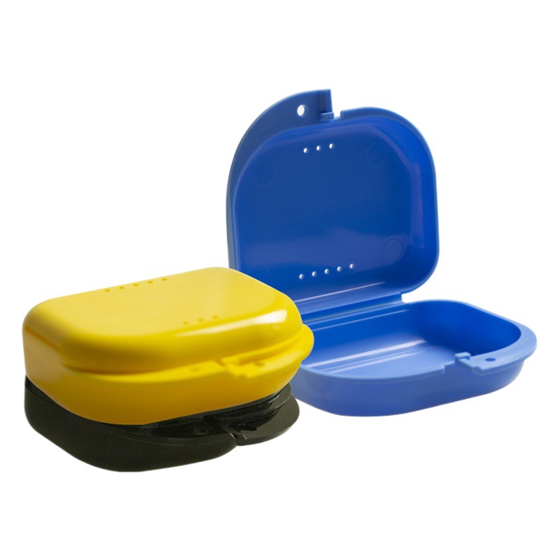 Dental Denture Box Tooth Storage Box Carrying Holder Box Size Open Tooth Storage Box Molar Set Box Corrector Box