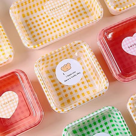 Sushi Packaging Box, Spring Outing Picnic Disposable Box, Bento Food Dessert Takeaway Fruit Stall Special Box