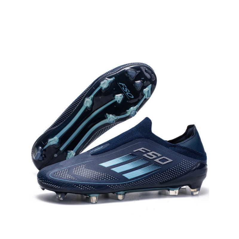 Cross-border World Cup F50 football boots for men and women low top artificial flat spikes youth shoes football training shoes wholesale