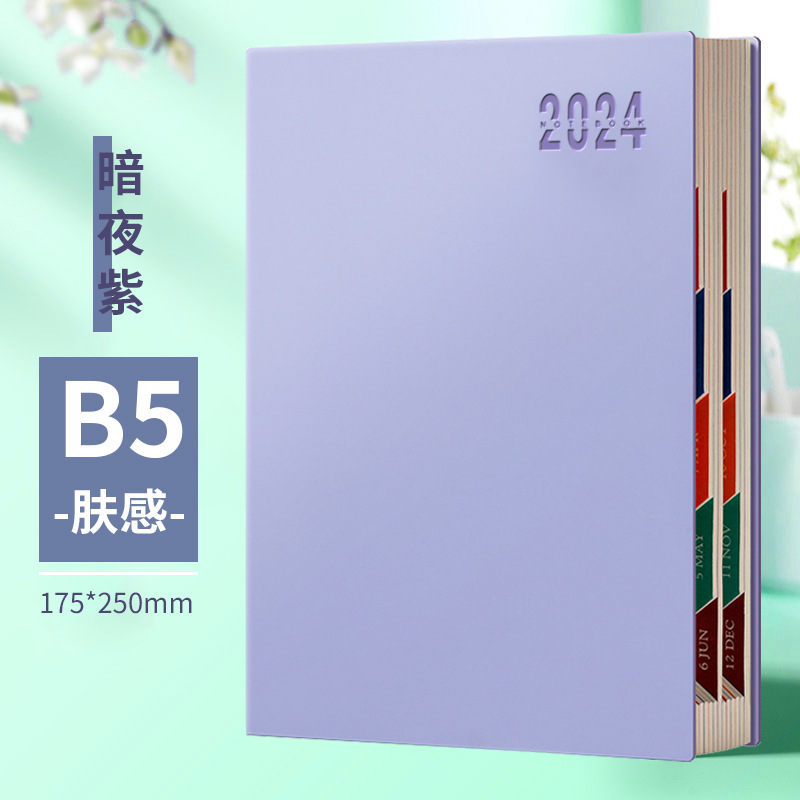 Picture of 2025 Schedule, 365-Day Daily Planner, One Page Per Day, Diary, Notepad, Time Management Notes