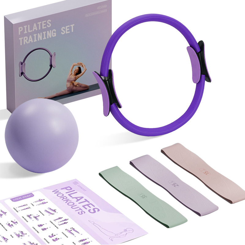Amazon bestseller: leg resistance ring, hip resistance band, Pilates core, bobo, small ball fitness set