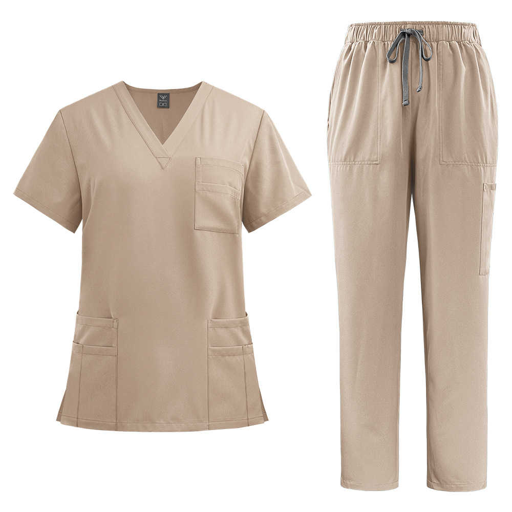 AliExpress Hot Selling Hand Washing Clothes Quick Drying Casual Comfortable Hospital Doctor Nurse Staff Work Clothes suit Men and Women