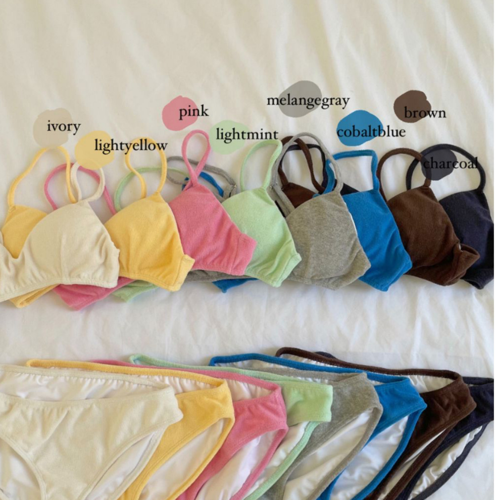 Swimsuit Women's Split Bikini Pure Hot Spring High Waist Skirt Style South Korea Instagram Style Small Chest Swimsuit Women's Swimsuit