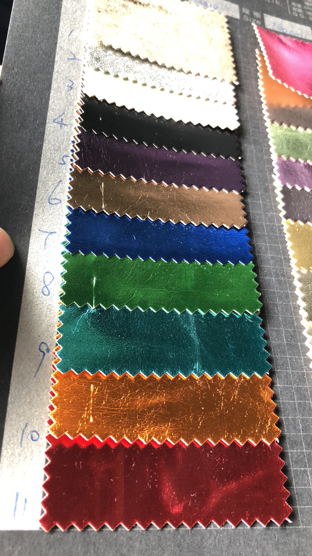 Picture of New Symphony Color Film Clothing Leather Pu Leather Tc Viscose Washed Cloth Bottom Clothing Luggage Toys in Stock