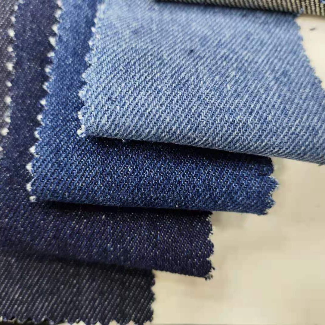 13 Anjia thick Denim fabric 7x7 thick oblique denim workwear coat pants shoes material bag A98177 crazy grab