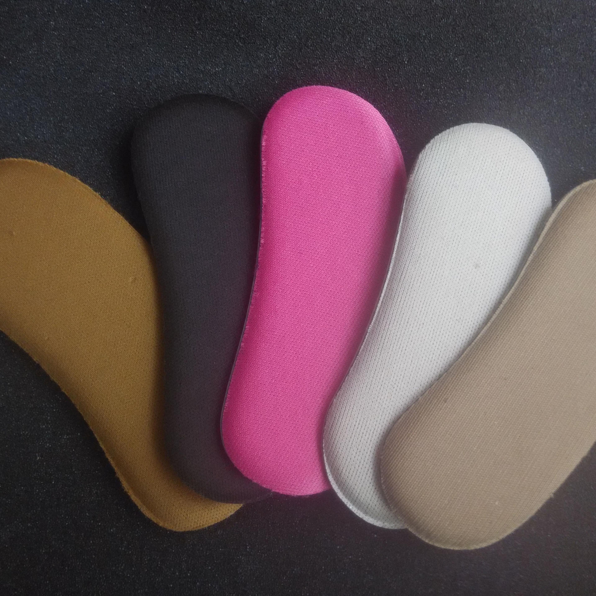 Wholesale Sponge Heel Stickers, Thickened Heel Pads, Anti-Wear Foot Half Size Pads, Heel Stickers, Good Stickiness, Non-Falling Cloth Half Size Pads