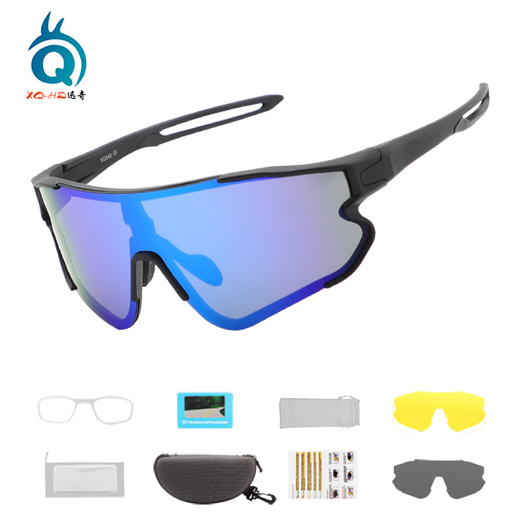 Picture of European and American Outdoor Cycling Glasses for Men and Women Running Sports Eye Protection Myopia Anti-Uv Bicycle Polarized Glasses Wholesale