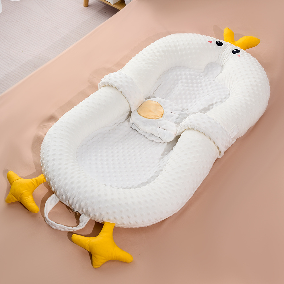 Picture of Infant bed bed multifunctional movable newborn soothing sleeping mat baby sleeping nest foldable anti-pressure ridge protection