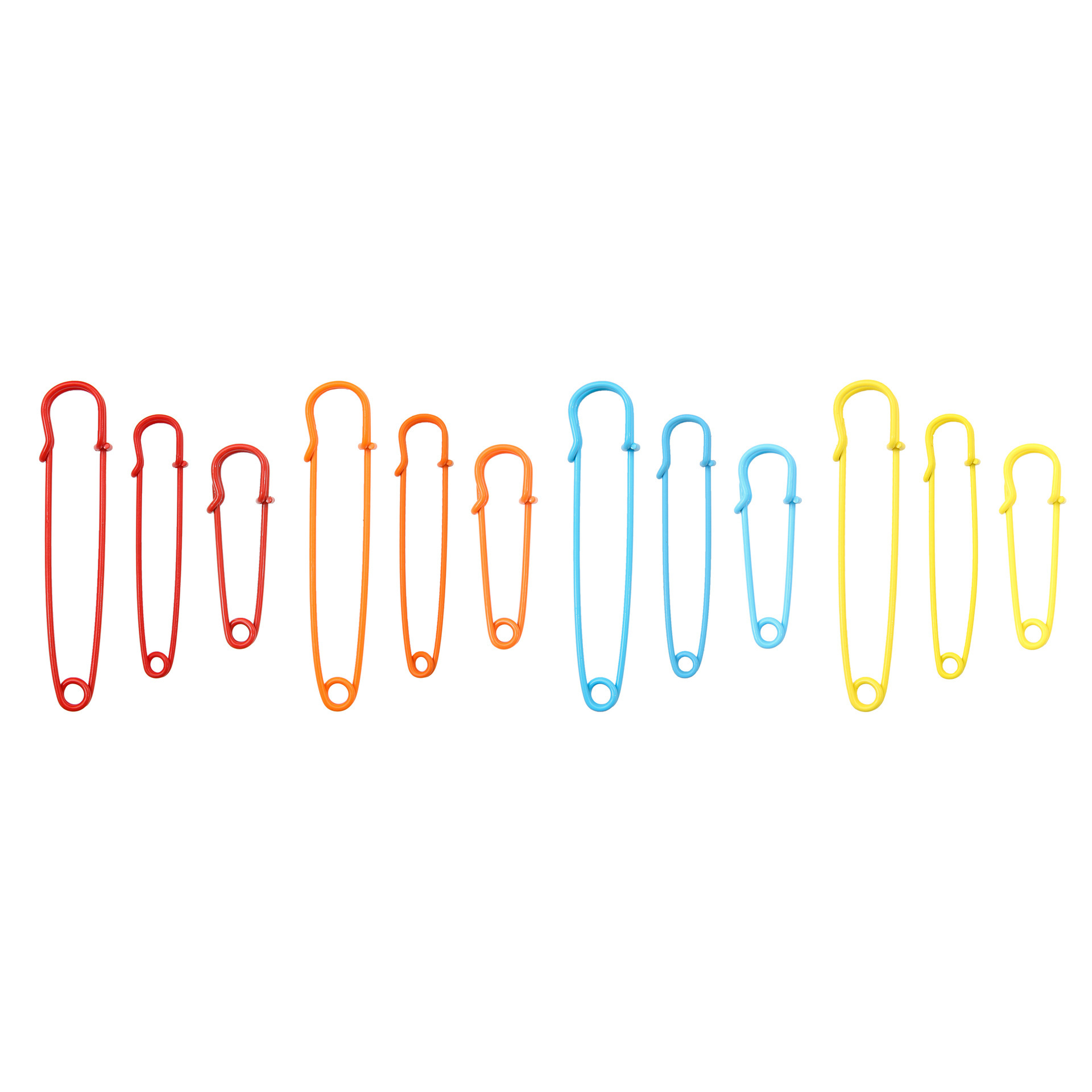 Picture of Japanese and Korean Color Metal Paint Oversized Pin DIY Handmade Jewelry Accessories Shawl Wool Buckle Safety Pin Brooch