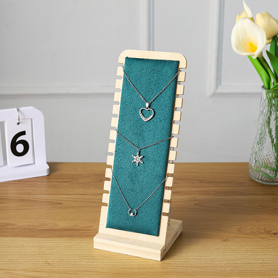Picture of Jewelry Display Rack Jewelry Display Rack Pendant Necklace Display Rack Storage Rack Display Board Display Props Jewelry Rack