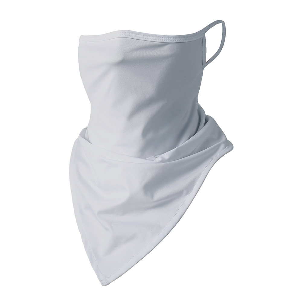 Picture of Outdoor riding triangle towel ice silk sunscreen hanging ear triangle towel summer sports outdoor breathable fishing camouflage mask
