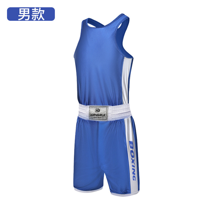 Picture of Kang Rui Boxing Suit Sanda Suit Boxing Suit suit Sanda Boxing Muay Thai Practice Suit Factory Wholesale