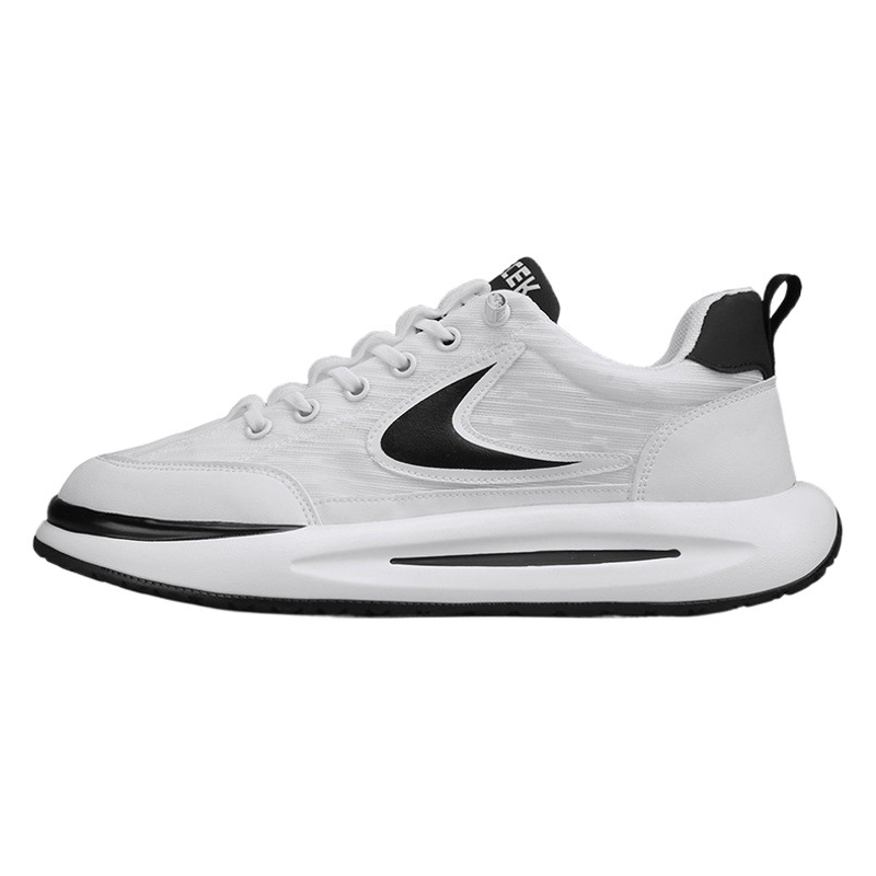 Men's Shoes Spring New Breathable Ice Silk Cloth Mesh Shoes Trendy Versatile Dad Shoes Soft Sole Sports Casual Forrest Gump Shoes