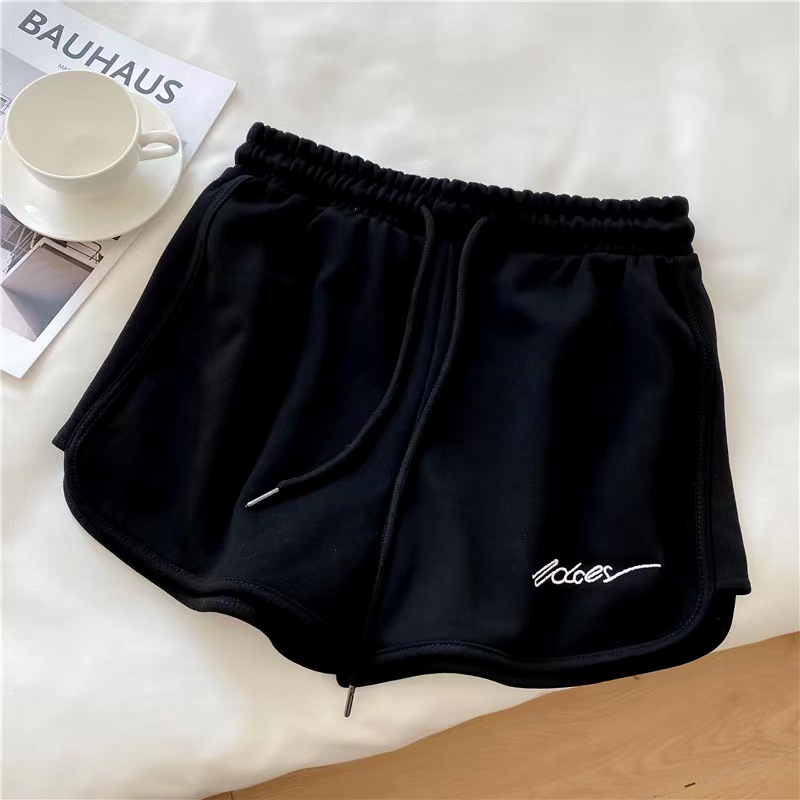 Picture of Women's Sports Shorts 2025 Summer Student Trendy Loose Casual Home Sleep Shorts Wide-Leg Yoga Hot Pants