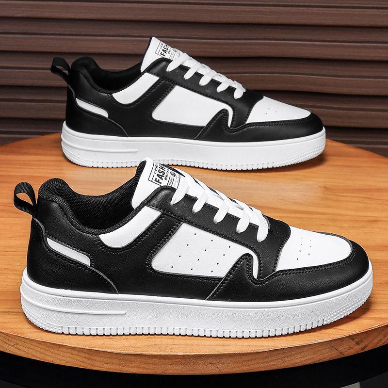 2025 New Autum Men's White Shoes Breathable Casual Sneakers Sports Ins Trendy Shoes Low-Top Running Shoes for Men
