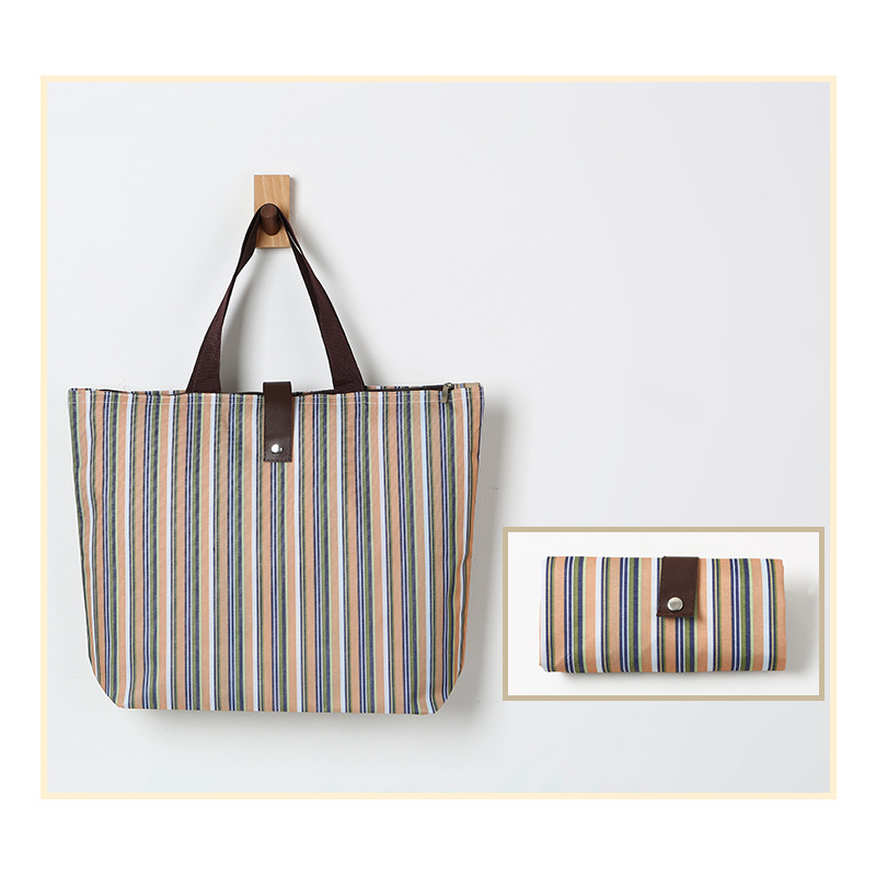 Picture of Oxford Cloth Foldableing Shopping Bag Satchel Shopping Bag Satchel Advertising Environmentally Friendly Foldableable Grocery Shopping Bag Customization