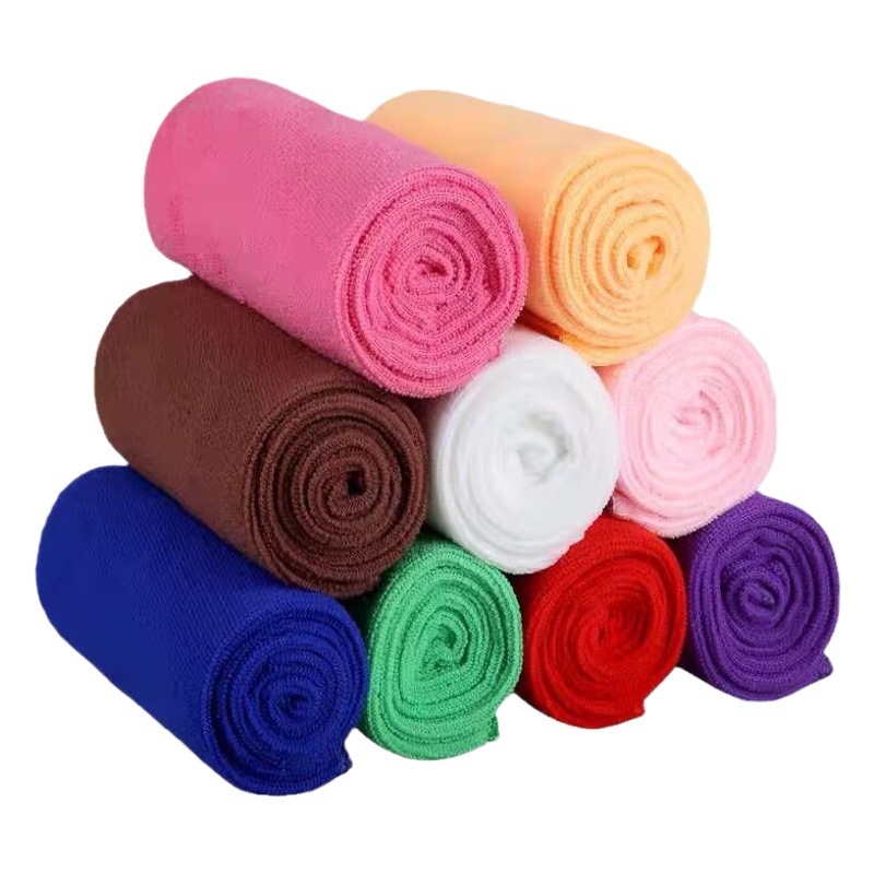 Microfiber Towel Nano Car Towel Hotel Bath Batch Thin Hairdressing Towel Kitchen Wipe Super Absorbent Cleaning Towel