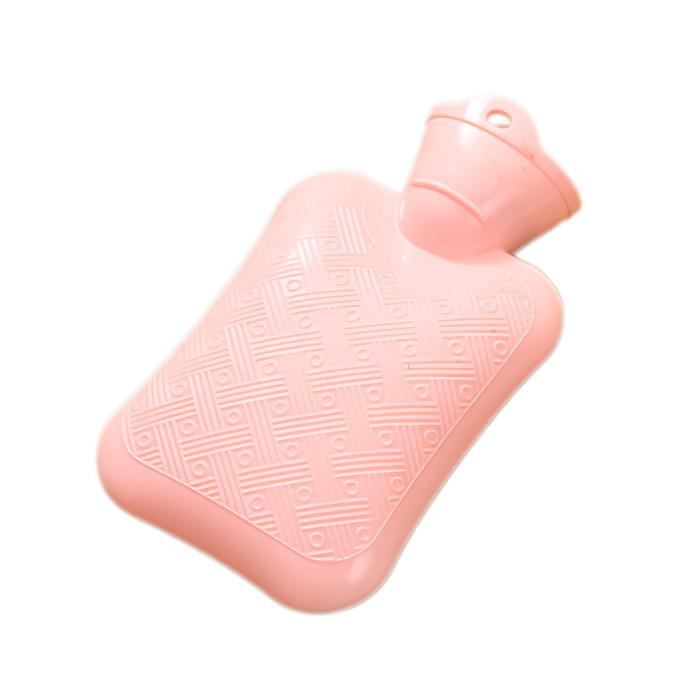 Picture of Hot water bag water injection women's hot compress belly warming water bag portable irrigation hand warmer flushing small size warm handbag cute