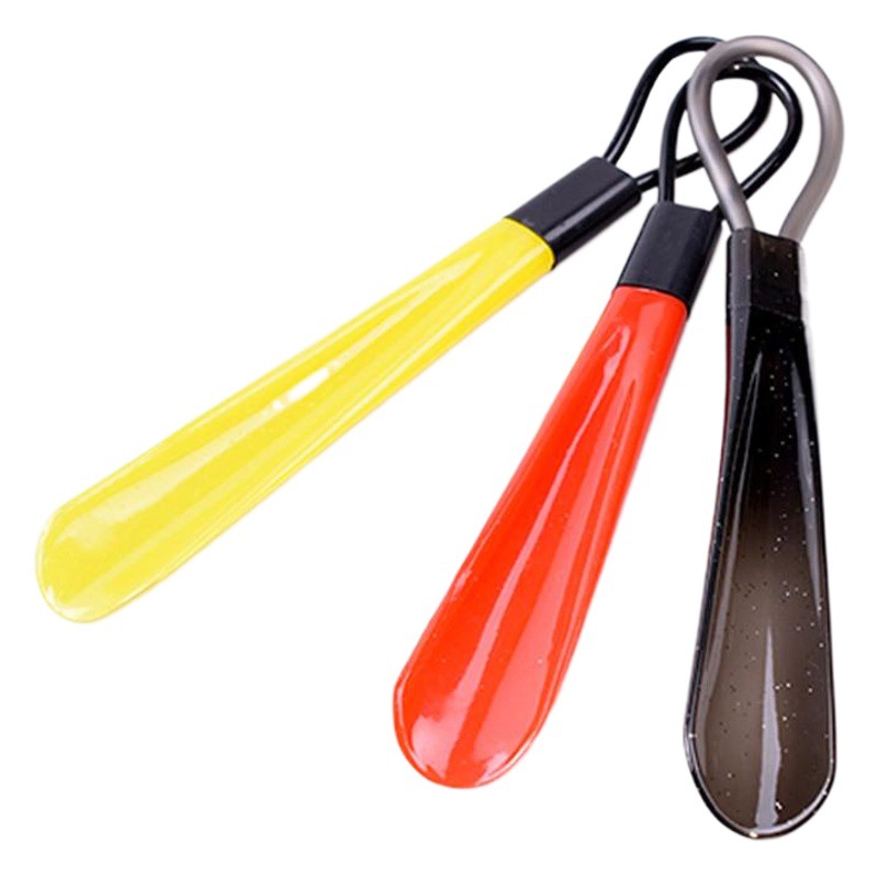 Long-Handled Shoehorn for Home Use, Colorful Long-Handled Eco-Friendly Plastic Shoehorn with Handle, Shoe Lifter, Shoe Inserter, Multi-Color Shoe Puller