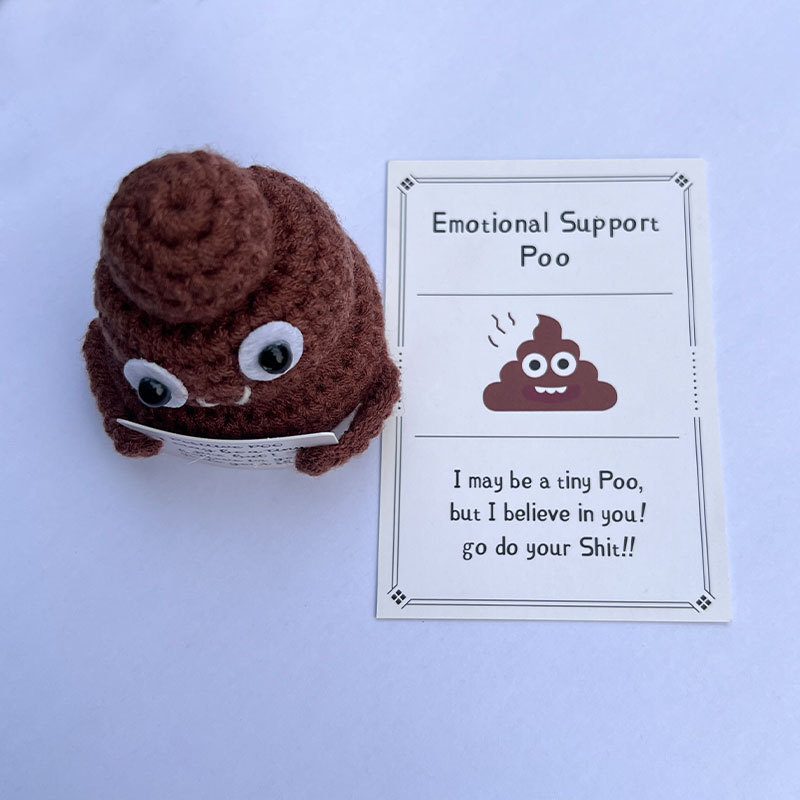Picture of Cross-Border Hot-Selling Wool Crochet Positive Energy Potato Knitted Wool Cucumber Positive Energy Wool Crocheted Doll Finished Product