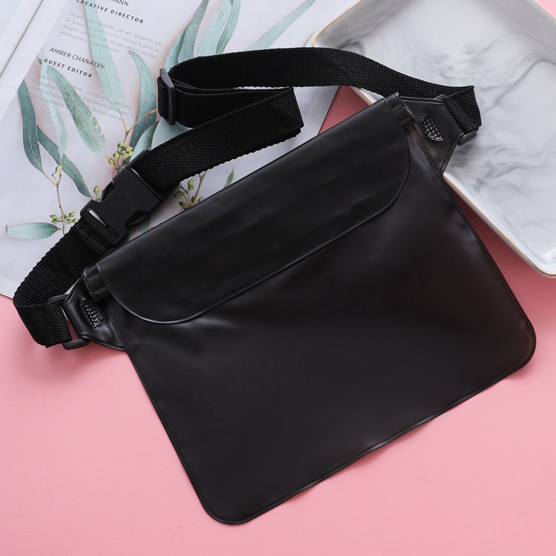Picture of Swimming Waterproof Bag Large Waterproof Waist Bag Mobile Phone Camera Waterproof Bag Portable Storage Transparent Bag Mobile Phone Waterproof Bag