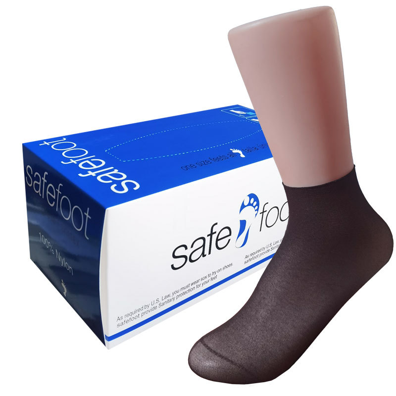 Picture of Cross-border Nylon Socks Boxed Extracted Hygienic Socks for Business Travel Daily Disposable Shoes for Shopping Mall