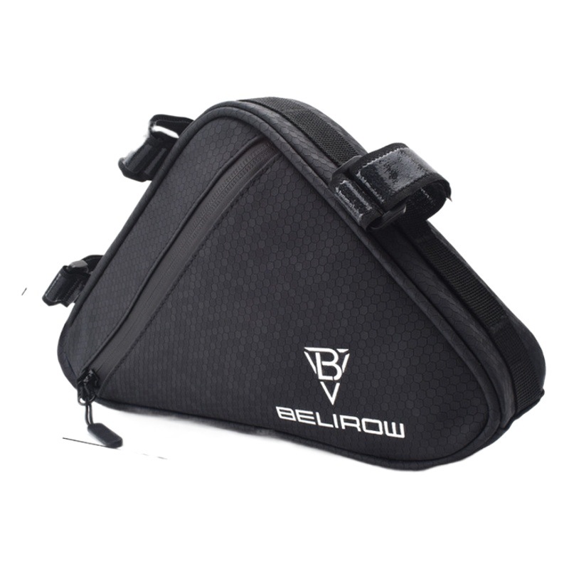 Mountain bike waterproof upper tube bag road bicycle triangle beam bag front beam kit outdoor riding equipment