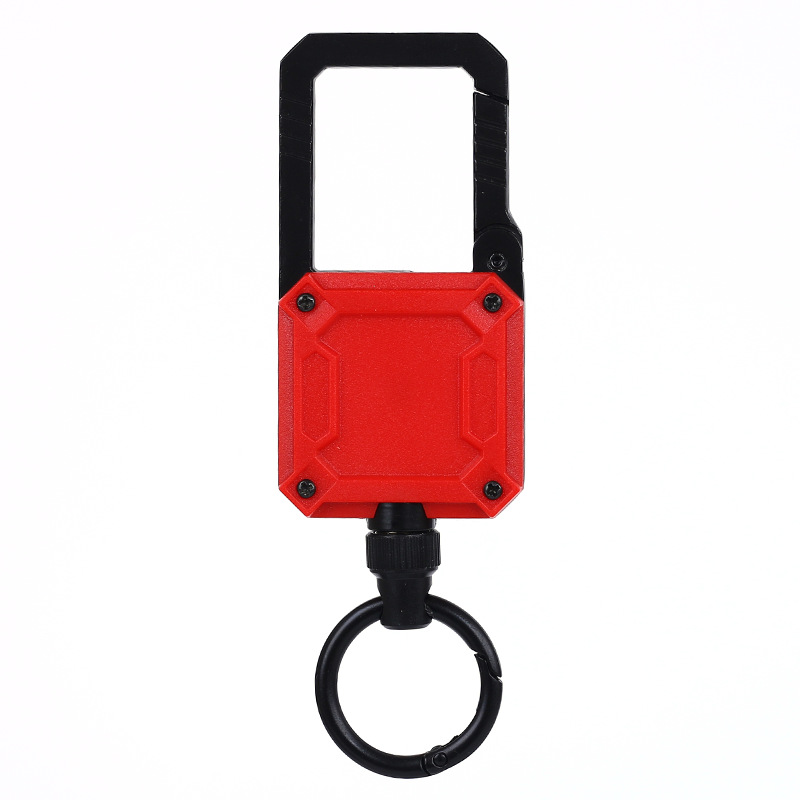 Picture of Autumn rain retractable easy pull key chain function multi-purpose lanyard outdoor travel portable hanging backpack magnetic anti-loss rope