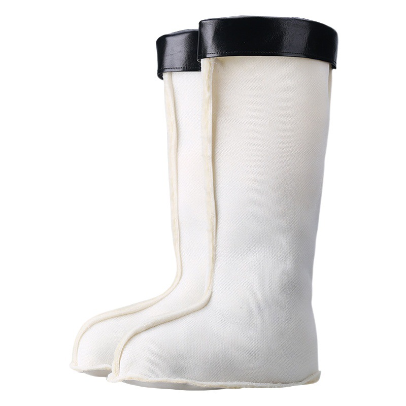 Rain Boots Liner Cotton Cover Winter Thickened Men's Fleece Rain Boots Liner Cotton Cover Men's Cold-proof Thickened Warm Socks Cover