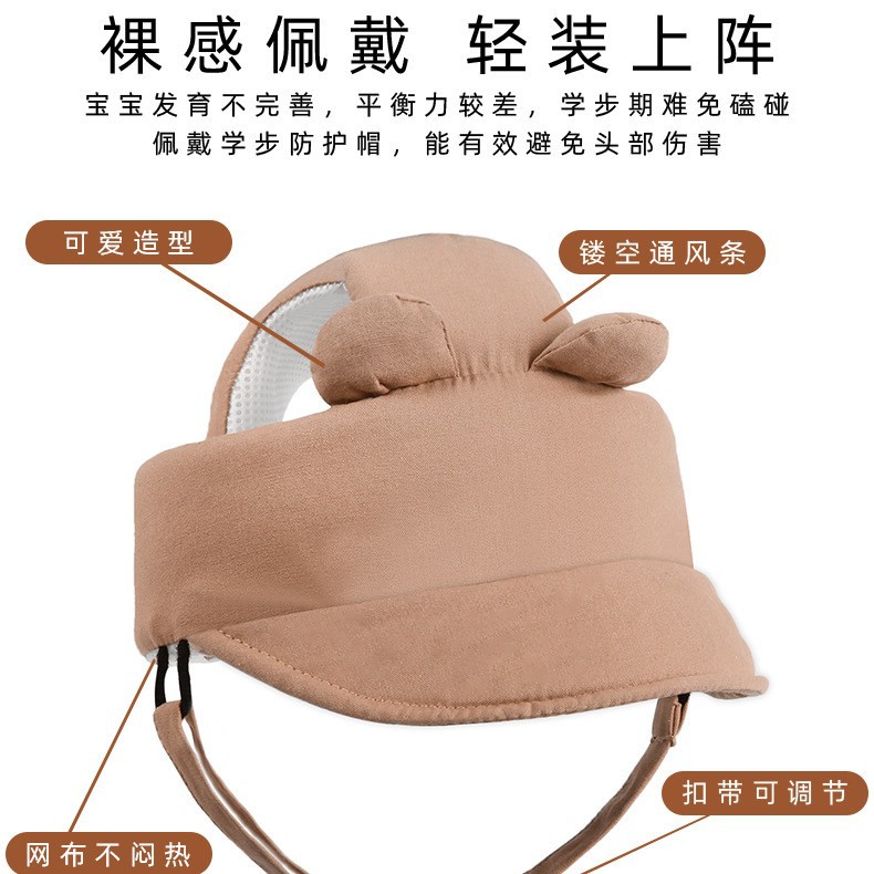 Picture of Baby Head Protection Cap, Toddler Anti-Fall Cap, Safety Cap, Anti-Collision Cap, Infant Toddler Head Protection Cap, Cross-Border Drop Shipping