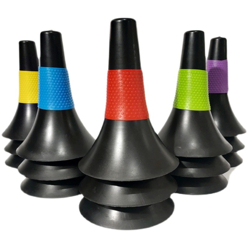 Basketball Dribbling Obstacle Marker Cones Children's Equipment Cone Training Equipment Soccer Anti-Slip Training