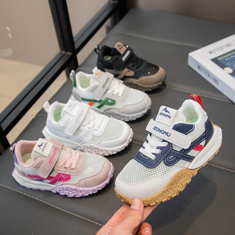 2025 New Children's Shoes Spring sneaker Breathable Casual Shoes for Boys and Girls All-match Children's Boys Torre Shoes