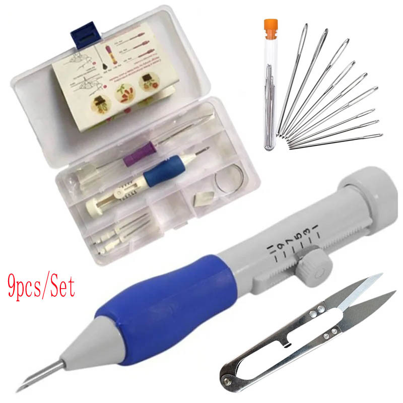 【Cross-Border Selection】Embroidery Punch Needle Kit Sewing Tools DIY Sewing DIY Crafts