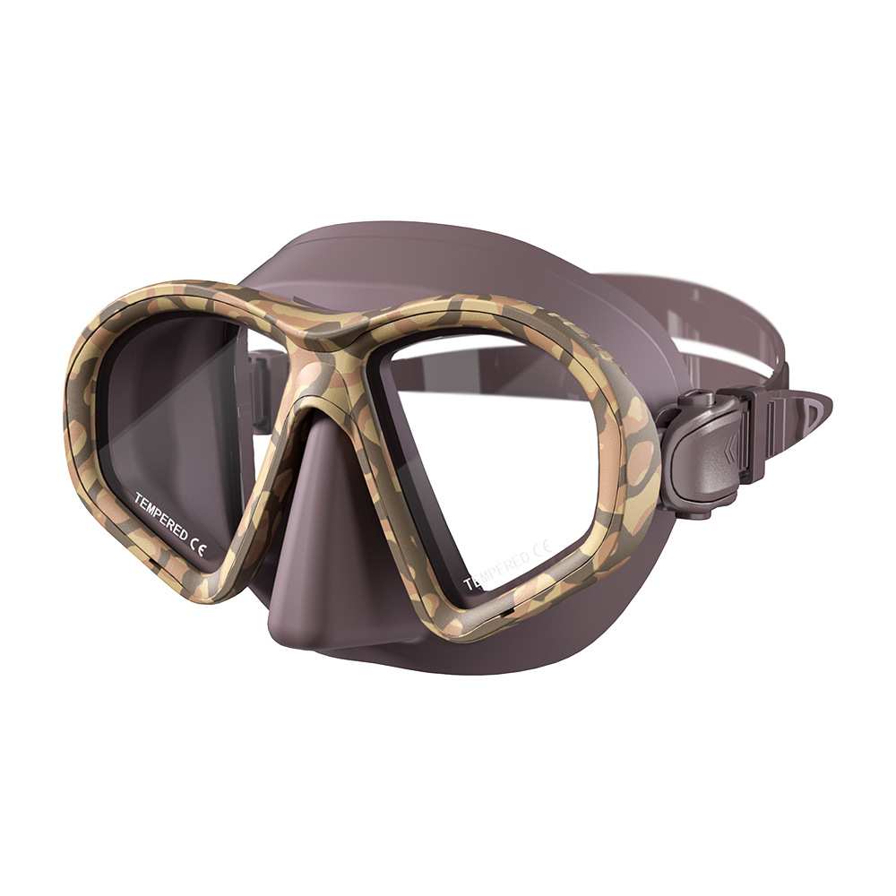 Picture of Free diving glasses myopia lens diving mirror camera bracket silicone snorkeling mirror snorkeling equipment
