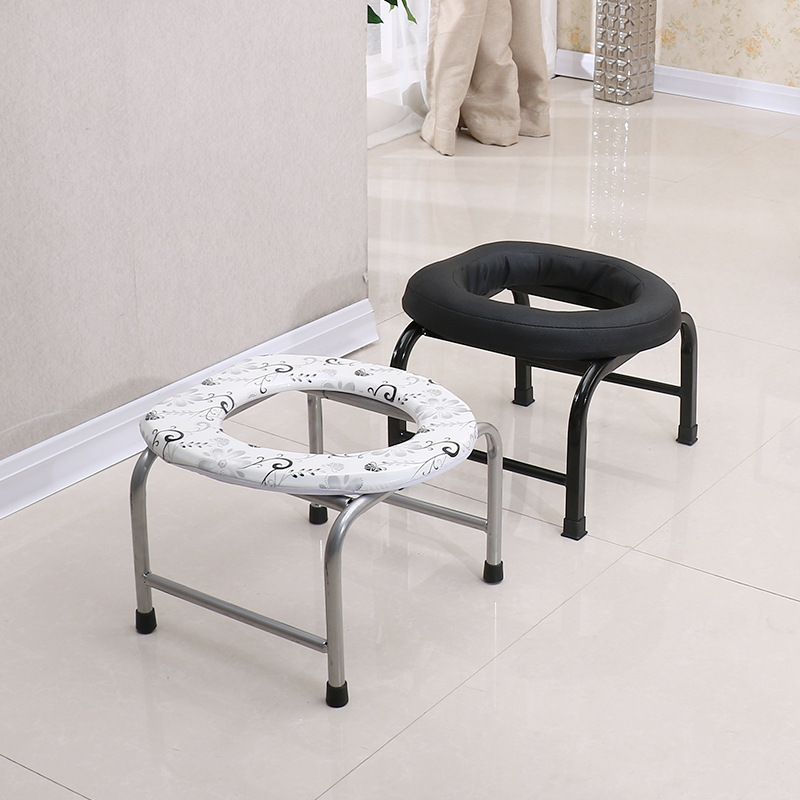 Folding non-slip pregnant women elderly toilet chair elderly toilet stool simple toilet chair toilet toilet Xichen