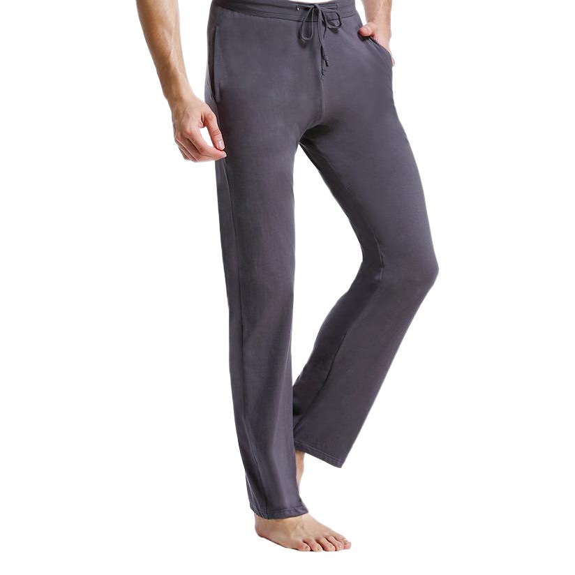 Summer Thin Casual Home Pants Cotton Men's Pajama Pants Pants plus size Loose Air Conditioning Running Home Pants